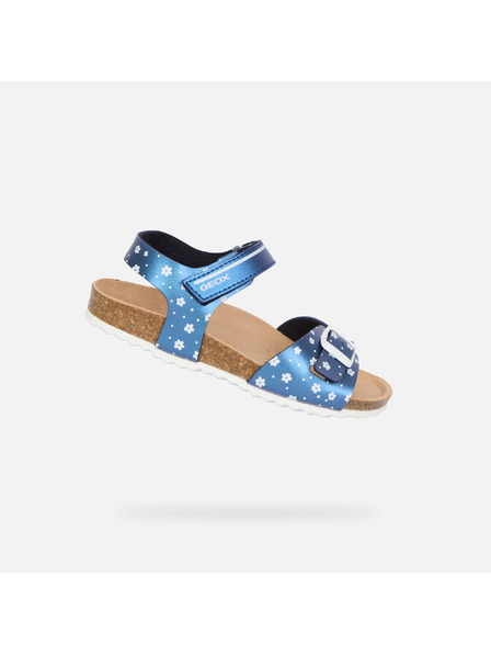 Geox Сини момичешки сандали Geox Adriel