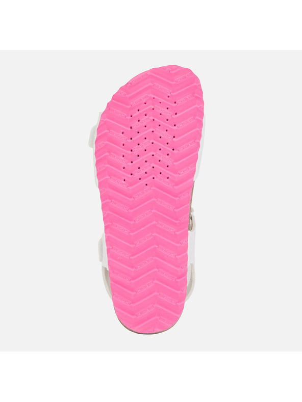 Geox Бели сандали Geox Chalki за момичета