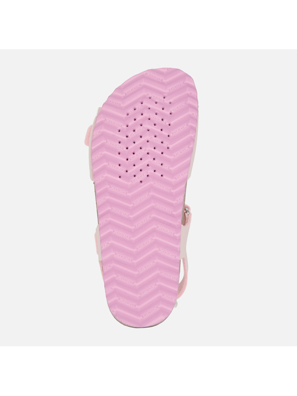 Geox Светлорозови момичешки сандали Geox Chalki