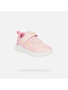 Geox Светлорозови детски маратонки Geox Sprintye