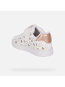 Geox Бели маратонки Geox Eclyper за момичета