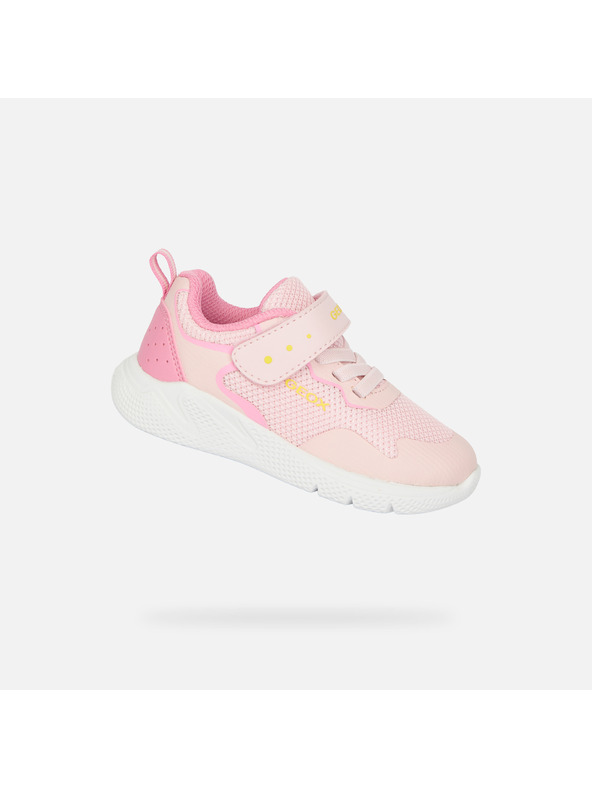 Geox Светлорозови детски маратонки Geox Sprintye