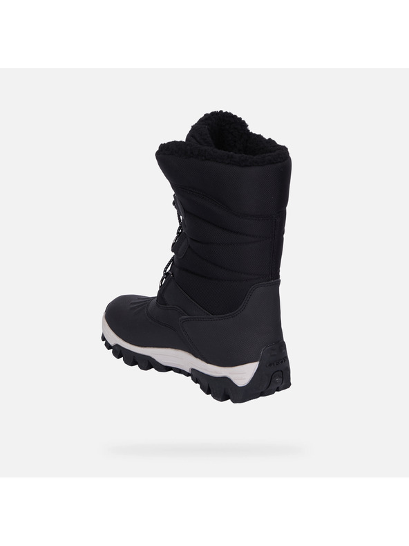 Geox Черна детска зимна обувка Geox Himalaya