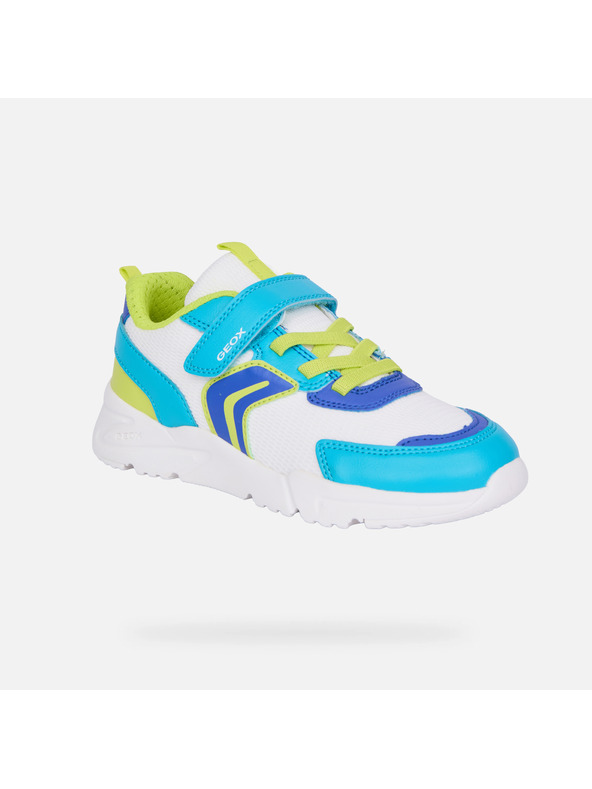 Geox Бели детски тенис обувки Geox Loftus