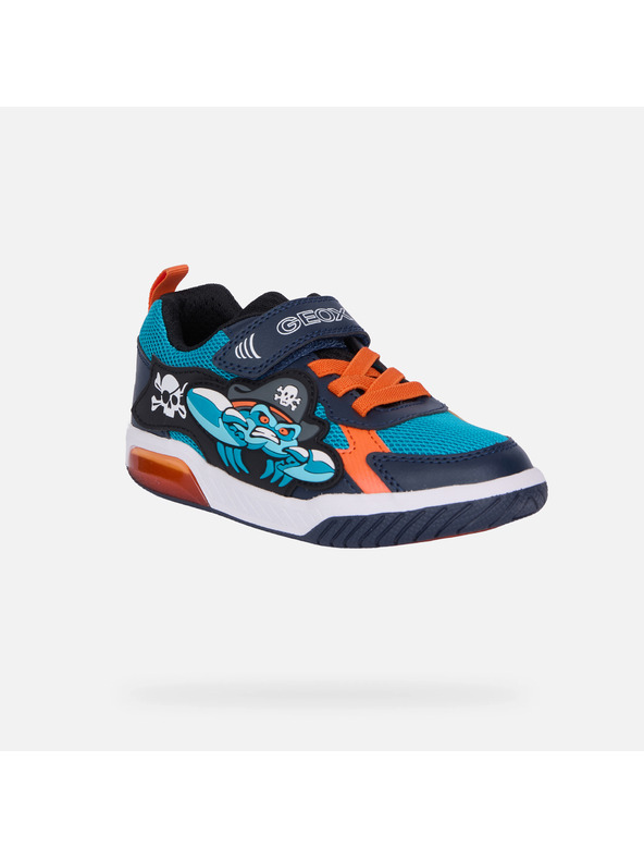 Geox Тюркоазни детски маратонки Geox Inek