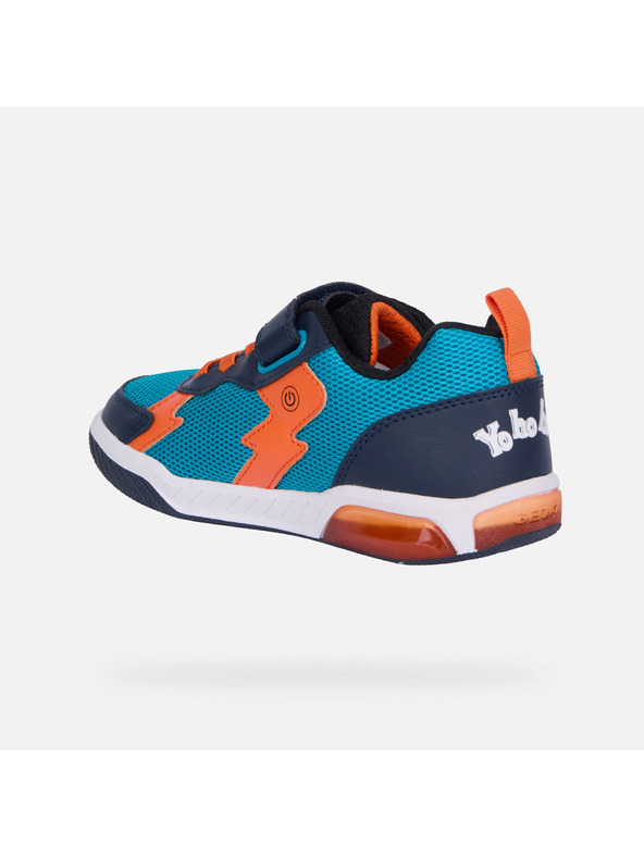 Geox Тюркоазни детски маратонки Geox Inek