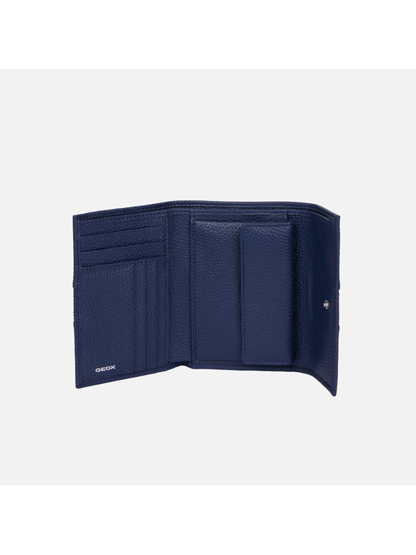Geox Тъмносин дамски портфейл Geox