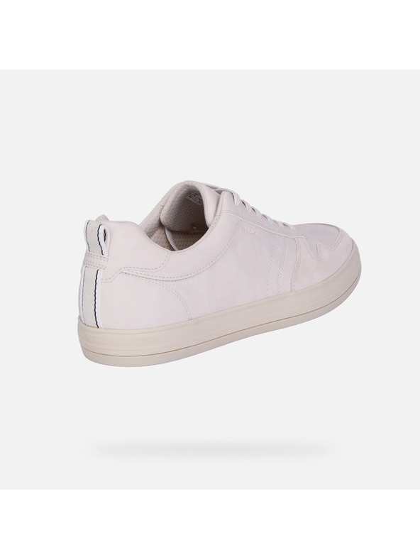 Geox Бели мъжки тенис обувки Geox Serifos