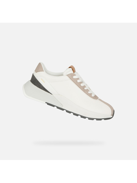 Geox Бели мъжки маратонки Geox Metropoli