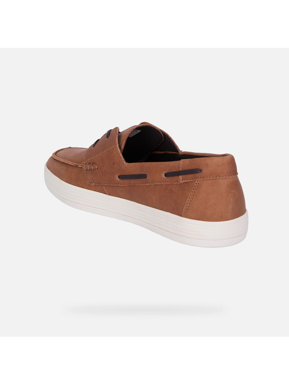 Geox Кафяви мъжки маратонки Geox Serifos