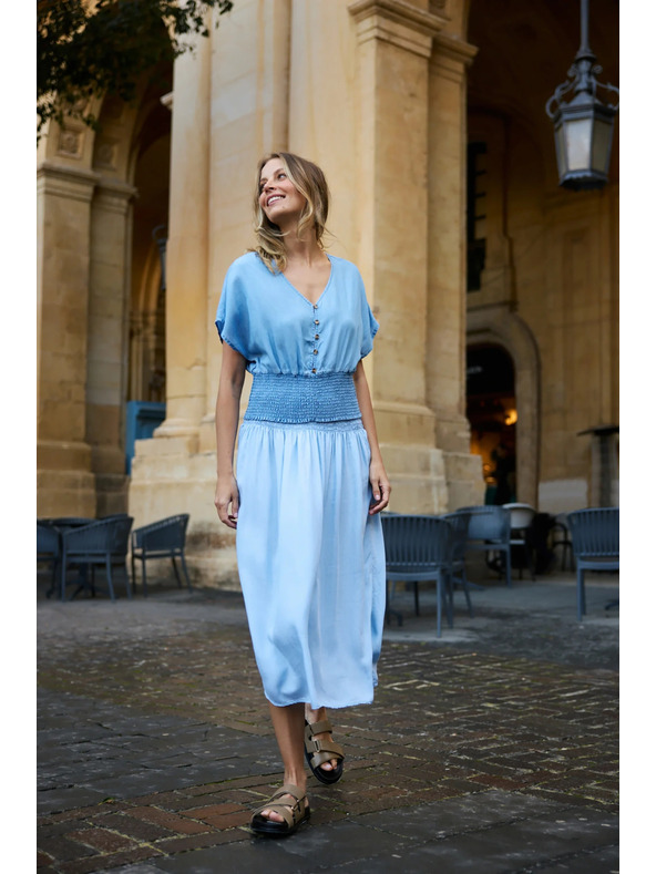 Moodo Риза лиоцел синя Moodo