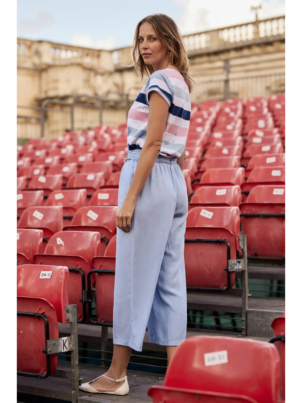 Moodo Кюлотни панталони сини Moodo