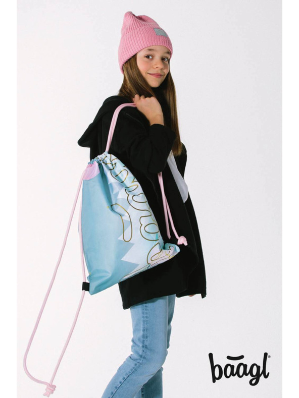 BAAGL  BAAGL 5 SET Skate Moon: раница, пенал, торба, дъски, портфейл