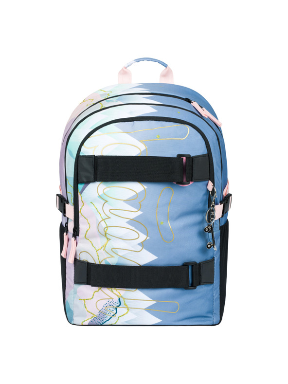 BAAGL  BAAGL 5 SET Skate Moon: раница, пенал, торба, дъски, портфейл