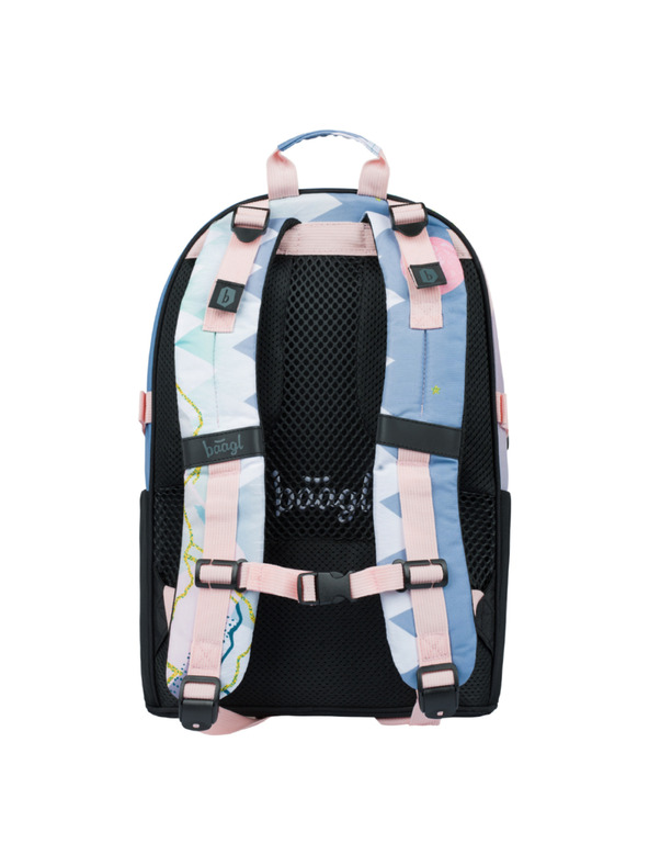 BAAGL  BAAGL 5 SET Skate Moon: раница, пенал, торба, дъски, портфейл