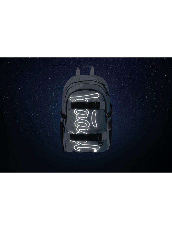 BAAGL  BAAGL 5 SET Skate Moon: раница, пенал, торба, дъски, портфейл