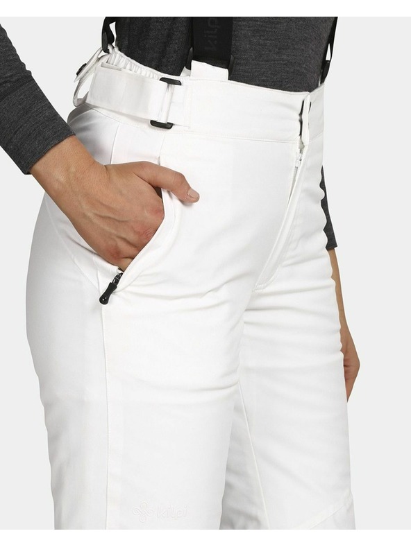 Kilpi Дамски ски панталони Kilpi ELARE-W Бяла
