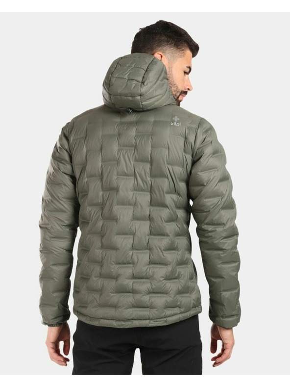 Kilpi Мъжко пухено яке Kilpi ALBERT-M Тъмнозелено