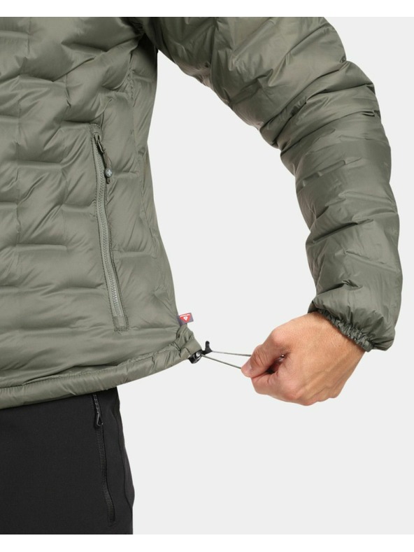 Kilpi Мъжко пухено яке Kilpi ALBERT-M Тъмнозелено