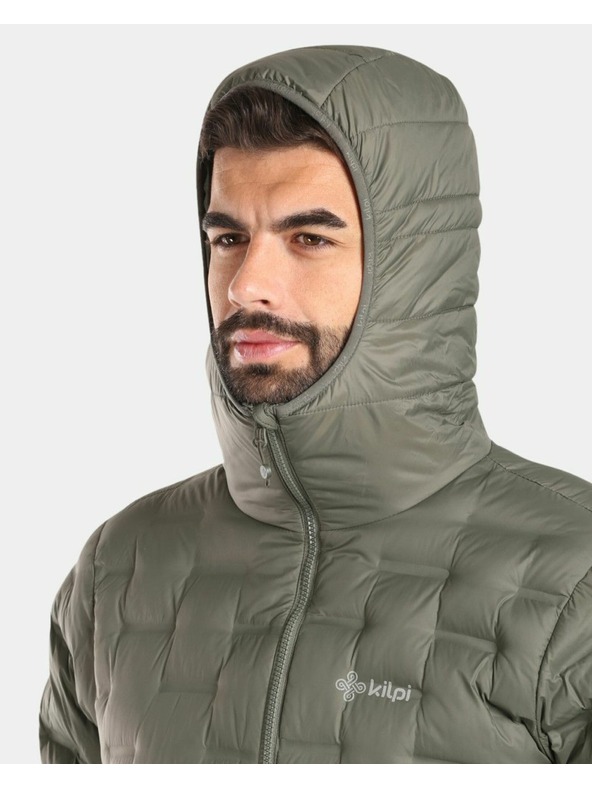 Kilpi Мъжко пухено яке Kilpi ALBERT-M Тъмнозелено