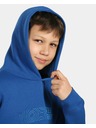 Kilpi Детски памучен суитшърт с качулка Kilpi NORTHEN-JB Тъмно синьо