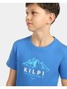 Kilpi Детска памучна тениска Kilpi ALBION-JB Синя