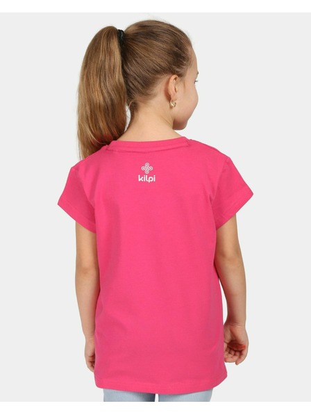 Kilpi Момичешка памучна тениска Kilpi ALBION-JG Розова