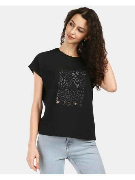 Kilpi Дамска памучна тениска Kilpi JERSIE-W Черна