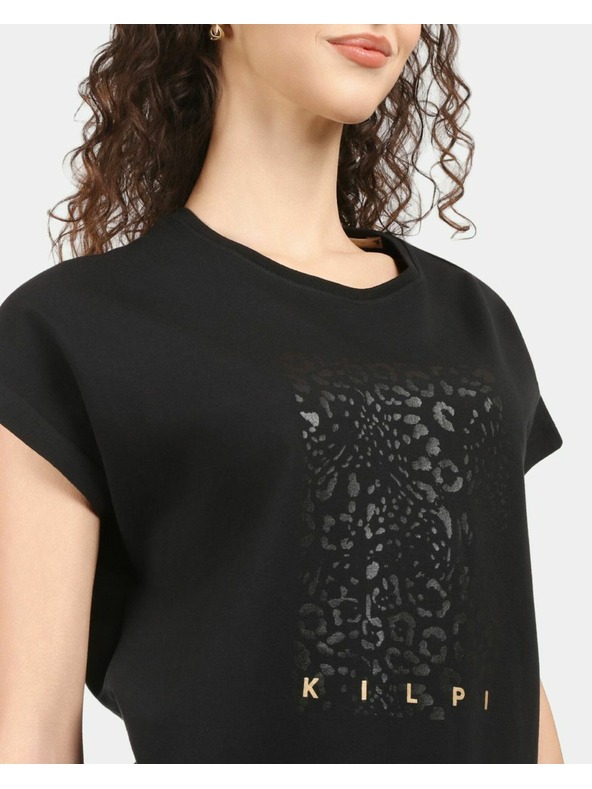 Kilpi Дамска памучна тениска Kilpi JERSIE-W Черна