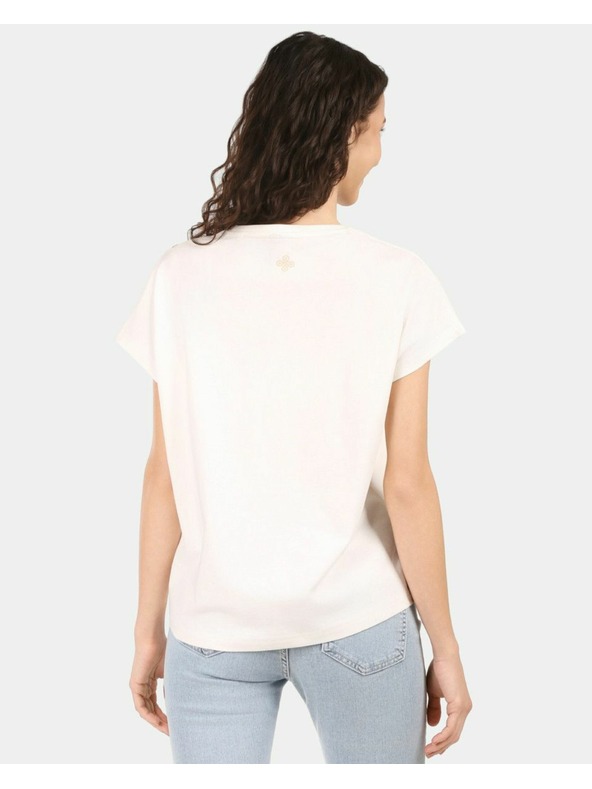 Kilpi Дамска памучна тениска Kilpi JERSIE-W Бяла