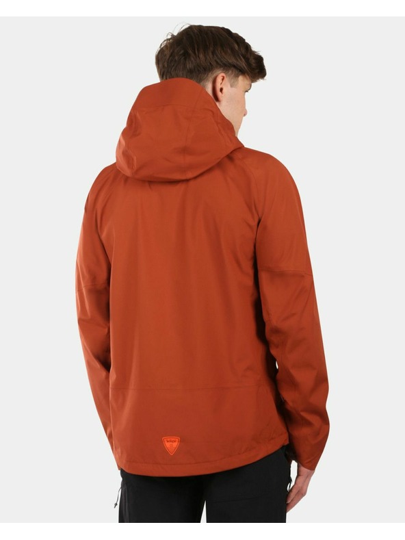 Kilpi Мъжко hardshell водоустойчиво яке Kilpi MAMBA-M Кафяво