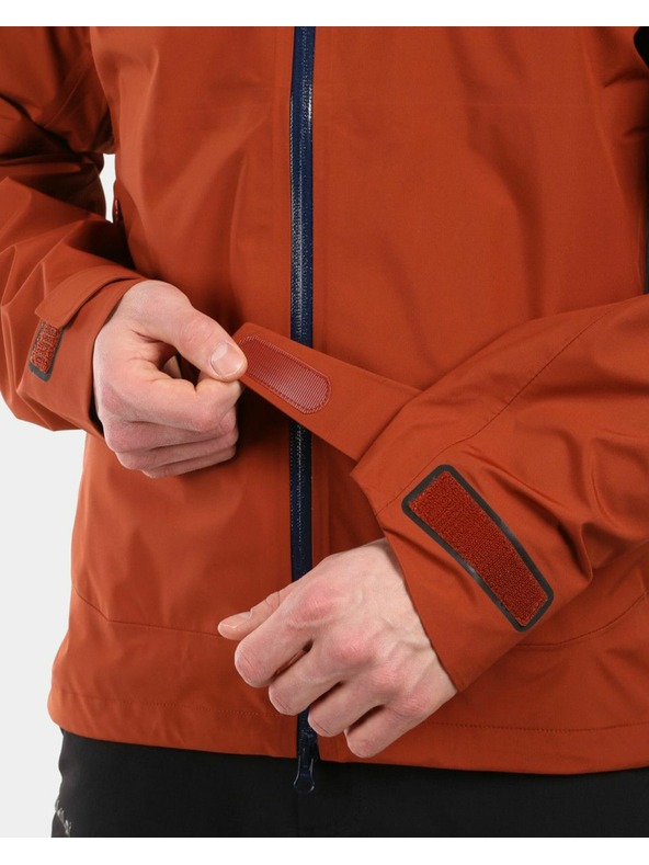 Kilpi Мъжко hardshell водоустойчиво яке Kilpi MAMBA-M Кафяво