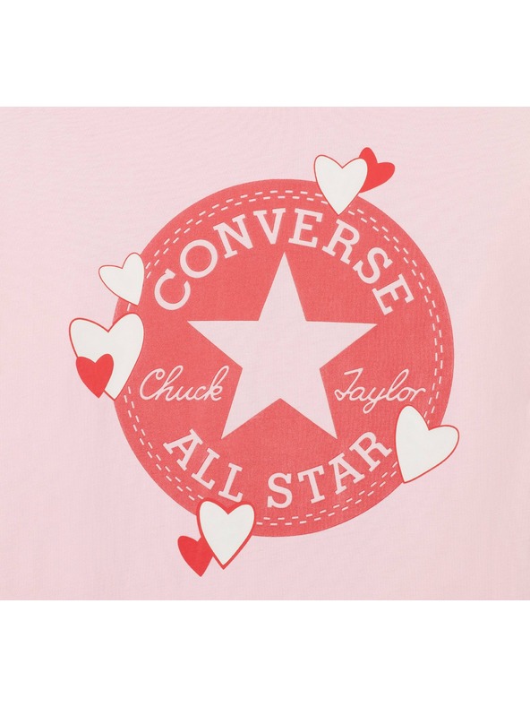 Converse Тениска с апликация Heart All Star