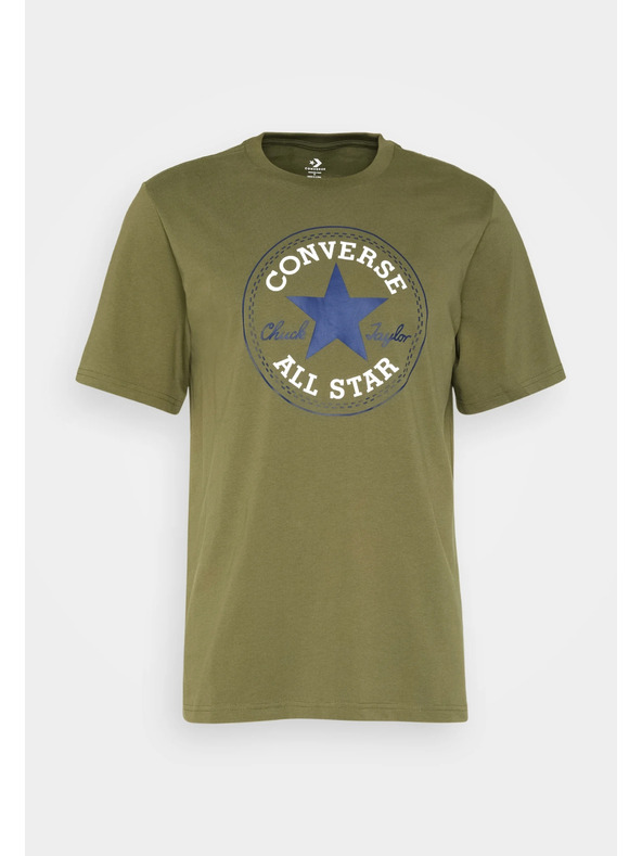 Converse Хаки мъжка тениска с надпис