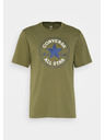 Converse Хаки мъжка тениска с надпис