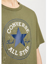 Converse Хаки мъжка тениска с надпис