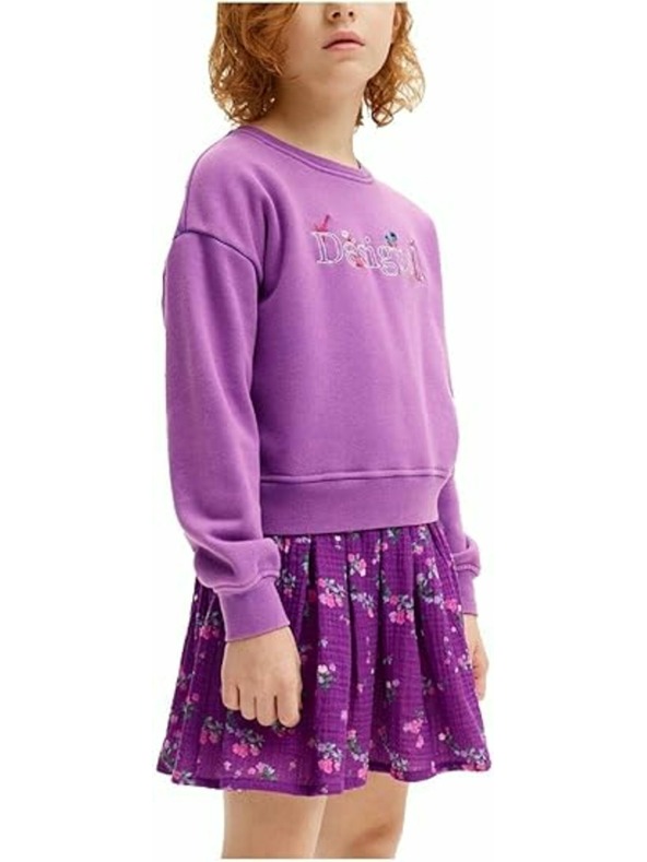 Desigual Детска виолетова рокля Desigual