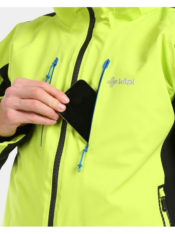 Kilpi Мъжко ски яке Kilpi TURNAU-M Светлозелено