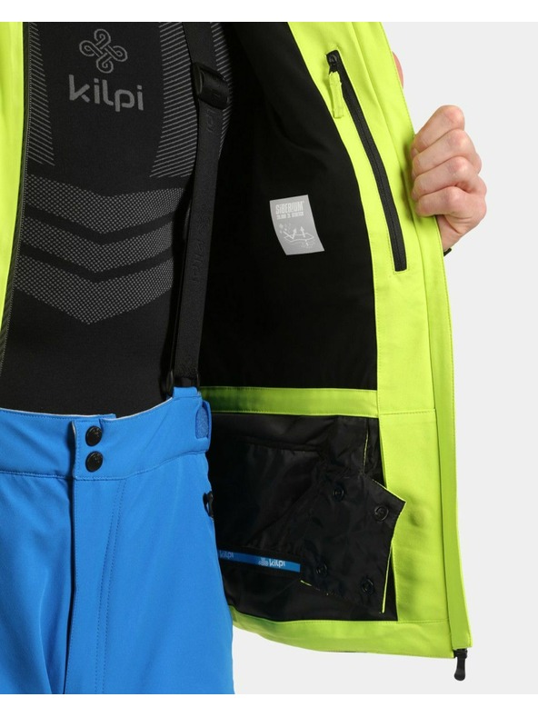 Kilpi Мъжко ски яке Kilpi TURNAU-M Светлозелено