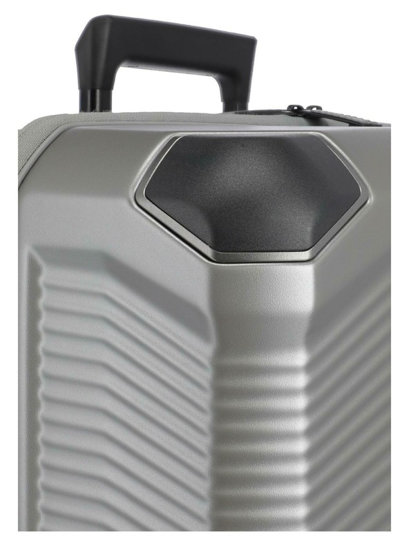 Travelite Пътен куфар Travelite Millennium S Front pocket Silver