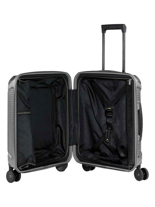 Travelite Пътен куфар Travelite Millennium S Front pocket Silver