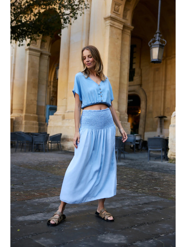 Moodo Пола лиоцел синя Moodo