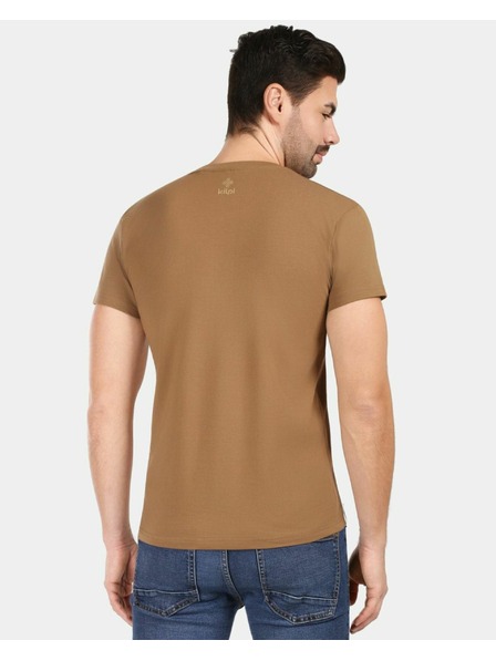 Kilpi Мъжка памучна тениска Kilpi SPACER-M Кафява