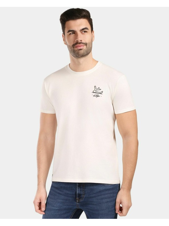 Kilpi Мъжка памучна тениска Kilpi SPACER-M Бяла