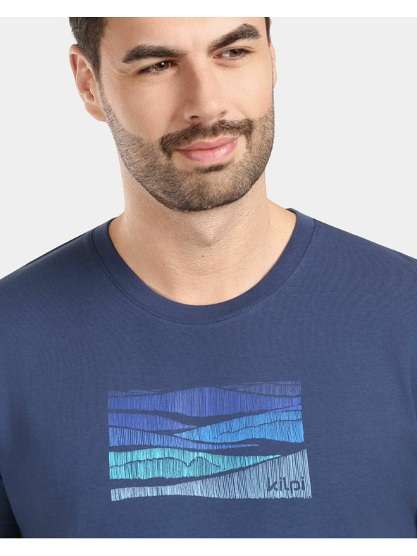 Kilpi Мъжка памучна тениска Kilpi SPACER-M Тъмно синя