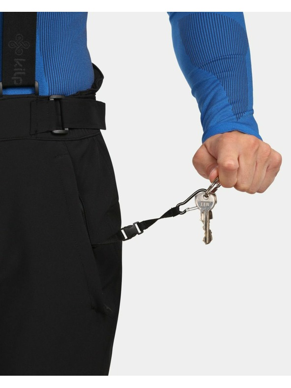 Kilpi Мъжки ски панталони от софтшел Kilpi RHEA-M Black