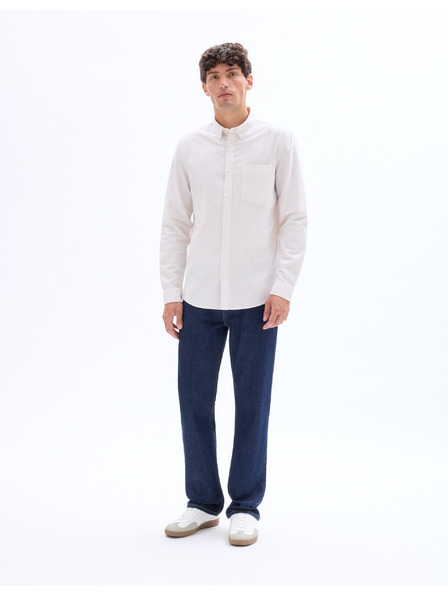 Celio Бежова обикновена риза тип "оксфорд" Celio Caoxfordy