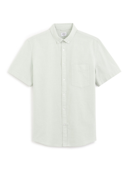 Celio Светлозелена обикновена риза Celio Daxfordmc