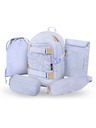 BAAGL  BAAGL SET 5 Skate Lilac: раница, перник, торба, кръстна чанта, калъф за лаптоп