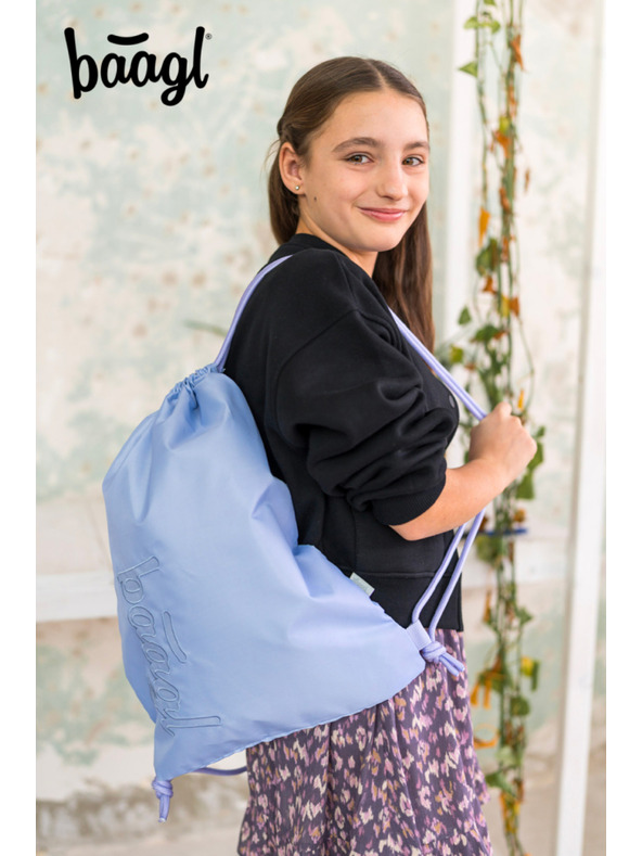 BAAGL  BAAGL SET 5 Skate Lilac: раница, перник, торба, кръстна чанта, калъф за лаптоп